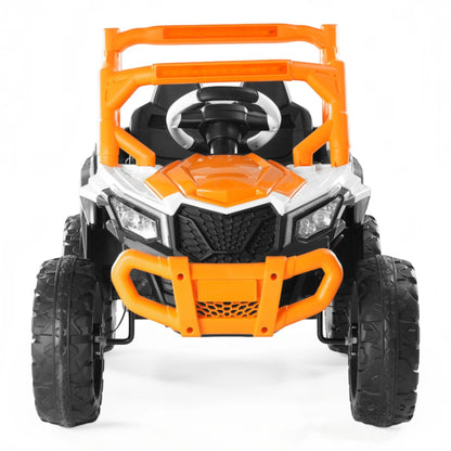 Toy House Maverick UTV Ride-On Jeep for Kids J015-Orange - Age 3+