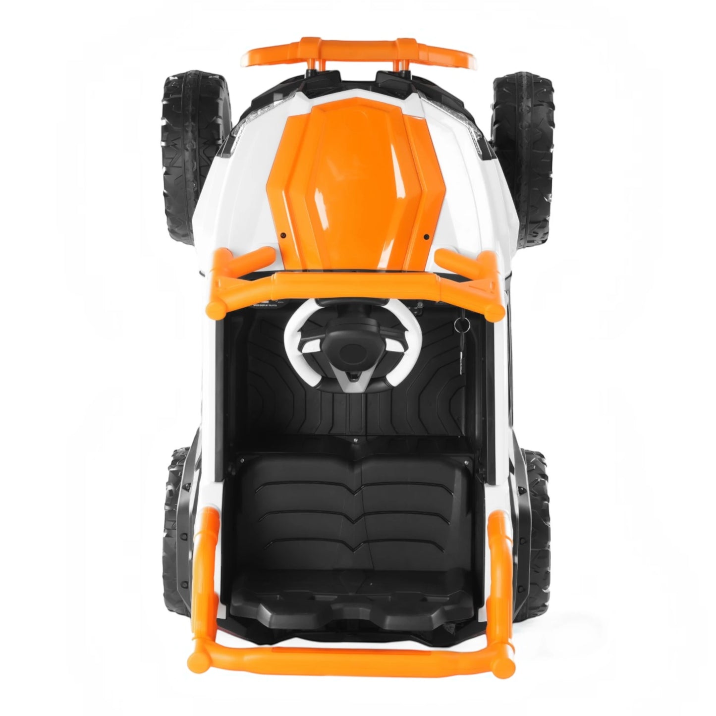 Toy House Maverick UTV Ride-On Jeep for Kids J015-Orange - Age 3+