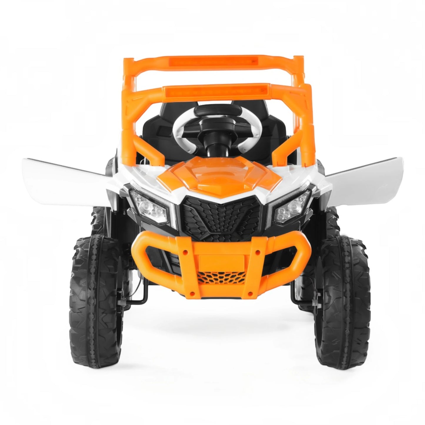 Toy House Maverick UTV Ride-On Jeep for Kids J015-Orange - Age 3+