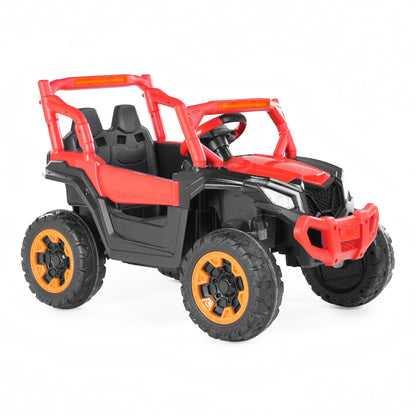 Toy House Maverick UTV Ride-On Jeep for Kids J015-Red - Age 3+