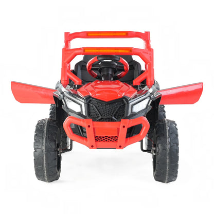 Toy House Maverick UTV Ride-On Jeep for Kids J015-Red - Age 3+