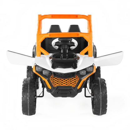 Toy House Polaris RZR Pro R UTV Ride-On Jeep for Kids J014-Orange - Age 3+