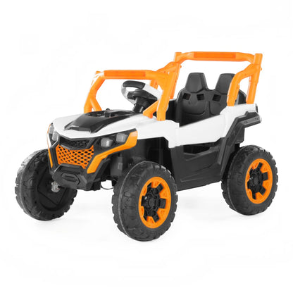 Toy House Polaris RZR Pro R UTV Ride-On Jeep for Kids J014-Orange - Age 3+
