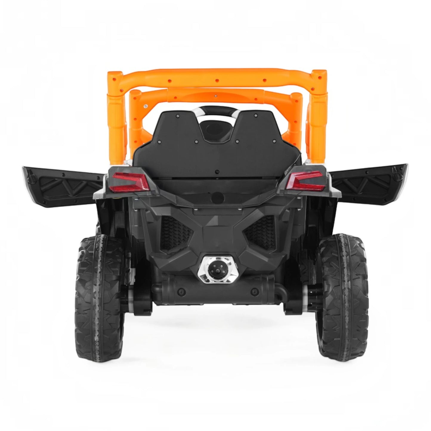 Toy House Polaris RZR Pro R UTV Ride-On Jeep for Kids J014-Orange - Age 3+