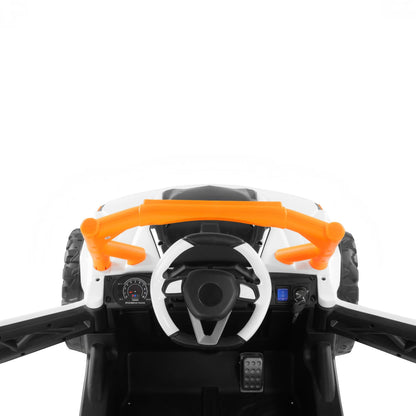 Toy House Polaris RZR Pro R UTV Ride-On Jeep for Kids J014-Orange - Age 3+