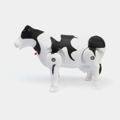 Interactive Walking Milk Cow Toy with Lights, Music, and Fun for Kids