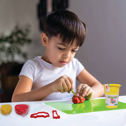 Fun Play Dough Cup Kit for Kids: Creative Molding Fun with Cutters