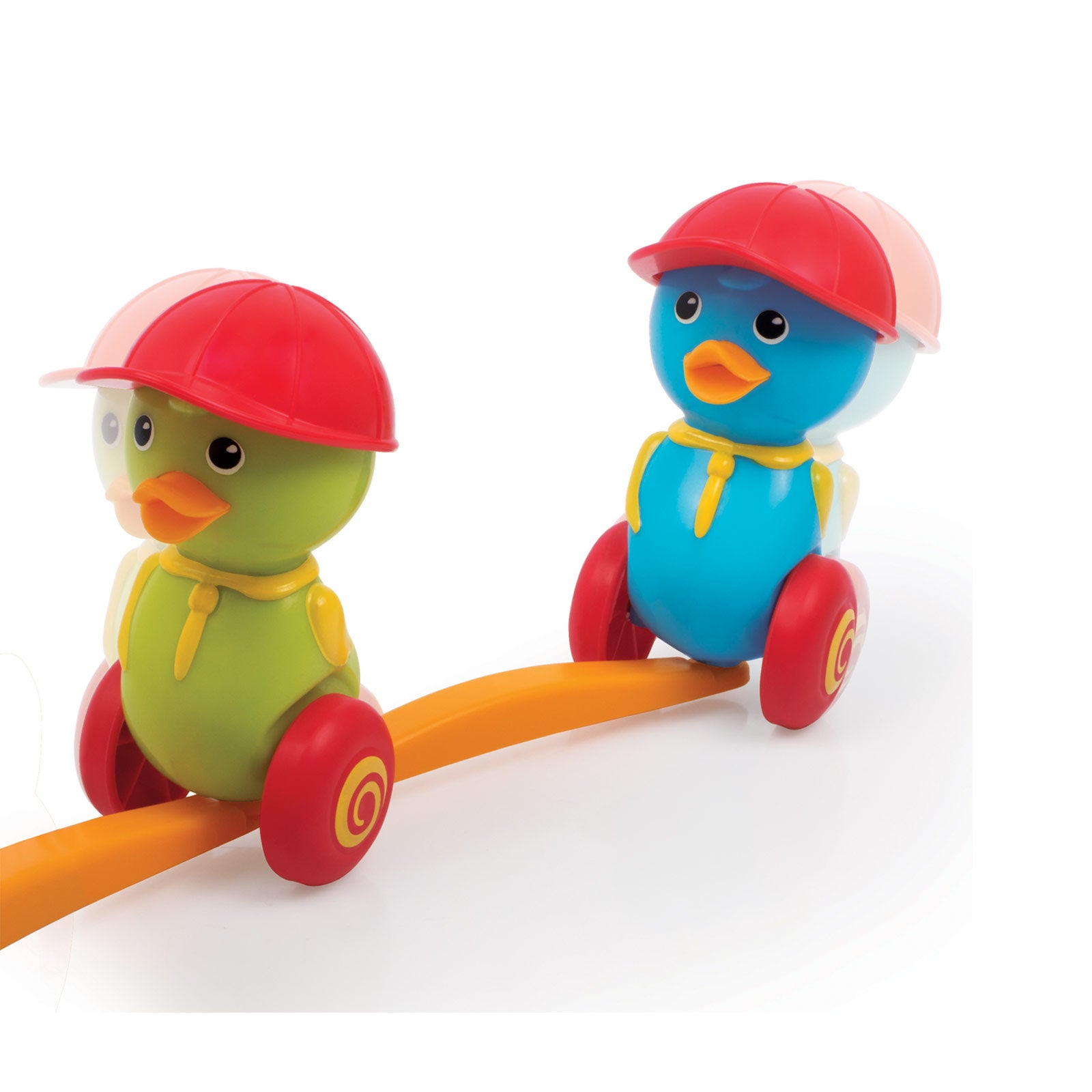 Funskool Colorful Duck Parade Pull-Along Toy Train Puzzle for Toddlers