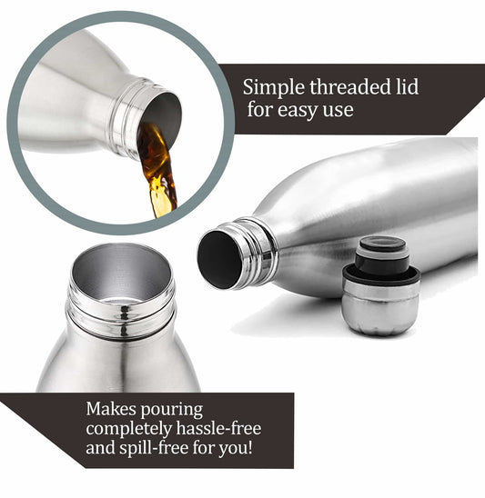 Milton Duo Deluxe Thermosteel Insulated Water Bottle