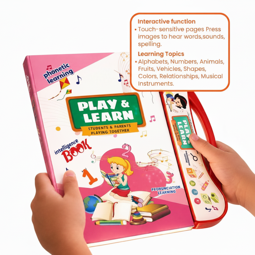 Extrokids Play And Learn Intelligence Book Toy EKT3217