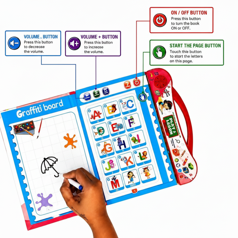Extrokids Play And Learn Intelligence Book Toy EKT3217
