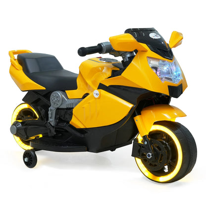 Toy House Mini Ninja Ride-On Bike for Kids - Age 2 to 4 - B005-Yellow
