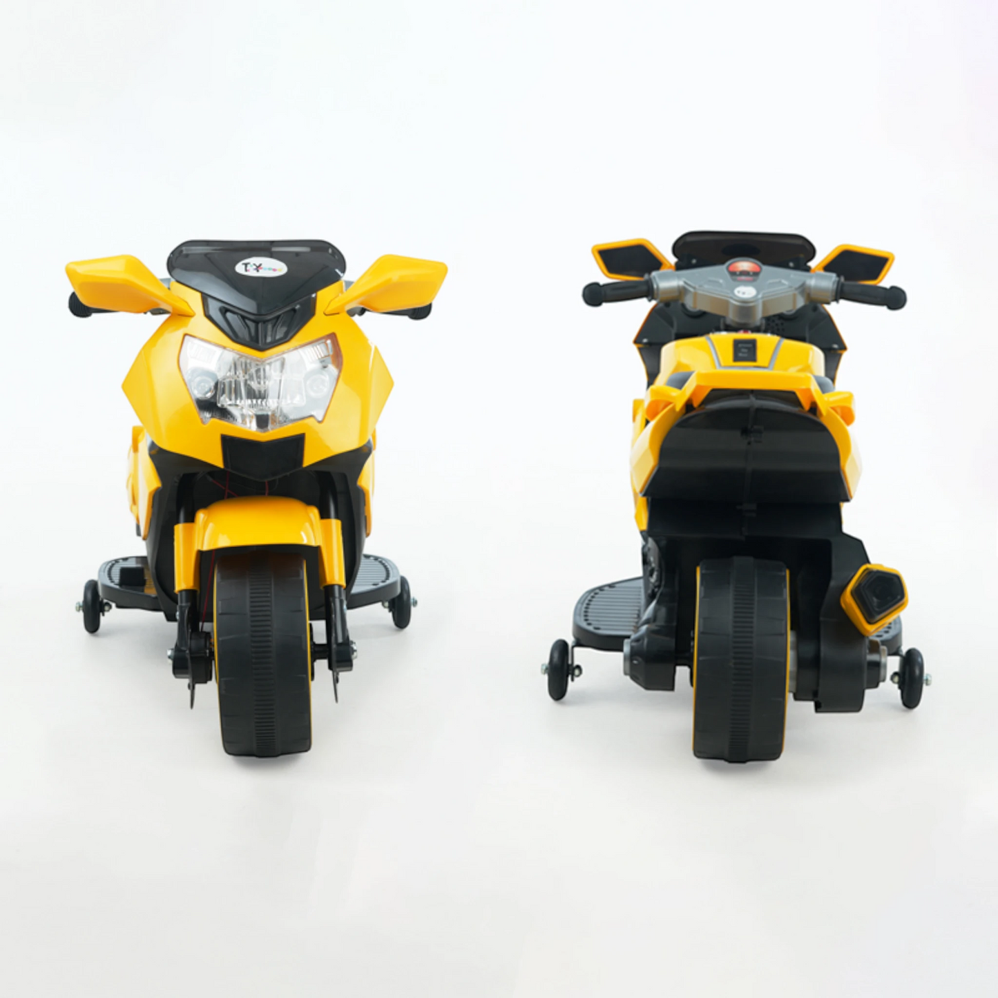Toy House Mini Ninja Ride-On Bike for Kids - Age 2 to 4 - B005-Yellow