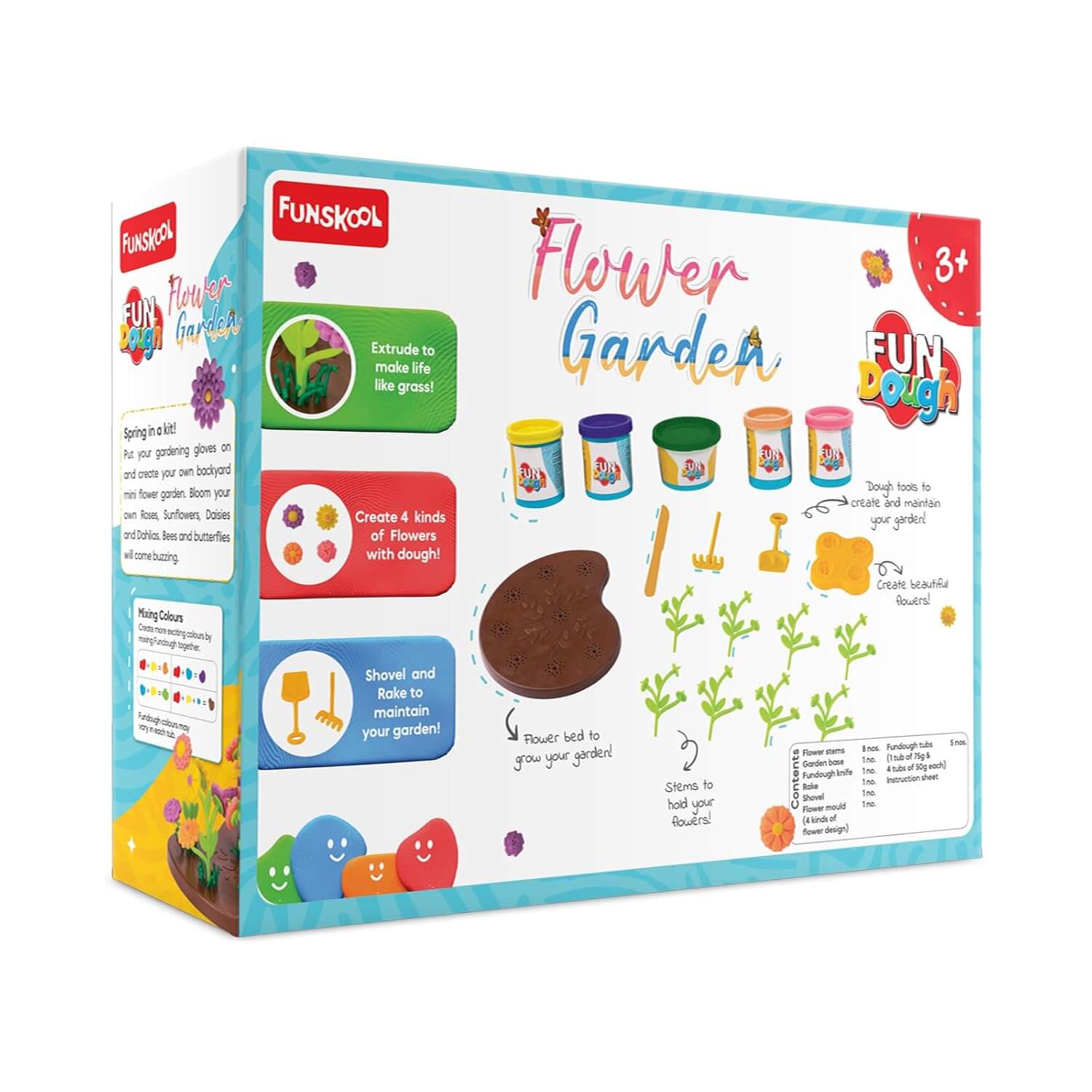 Kids' DIY Flower Garden Kit: Grow Your Own Roses, Sunflowers, Daisies, Dahlias