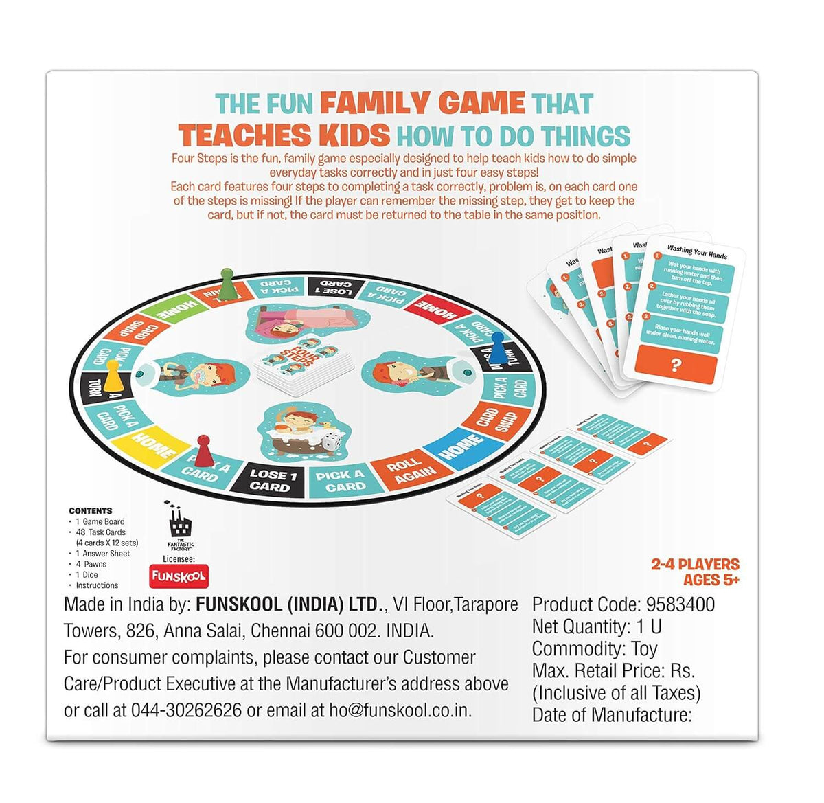 Funskool 4 Steps Family Game