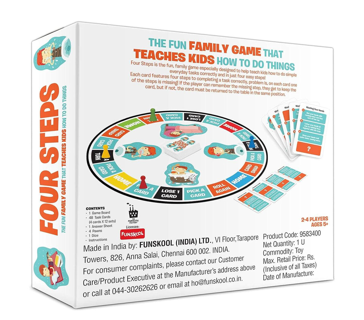 Funskool 4 Steps Family Game