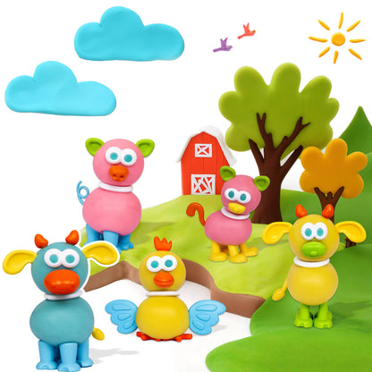 Funskool Farm Friends Dough Set
