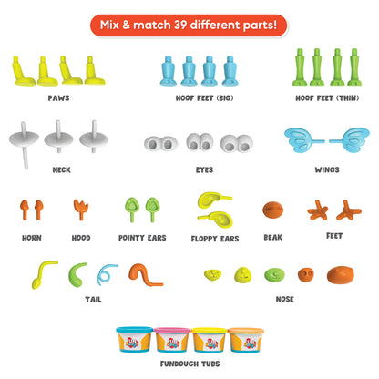 Funskool Farm Friends Dough Set