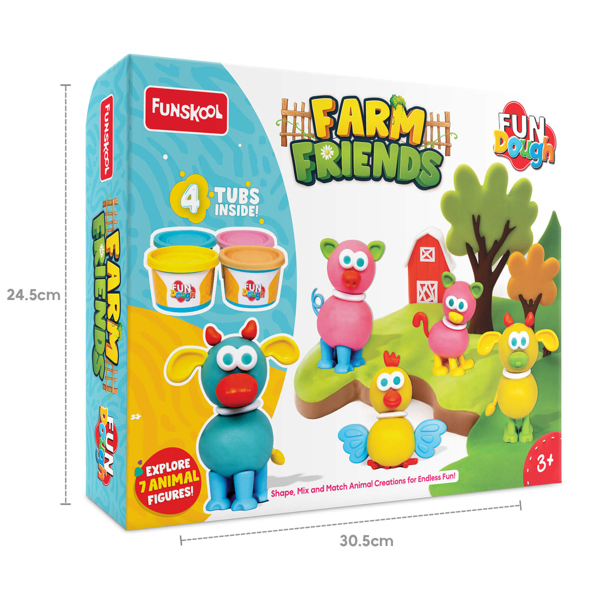 Funskool Farm Friends Dough Set