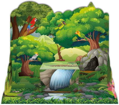 Funskool Handycrafts Animal Finger Puppets DIY Art Craft Kit