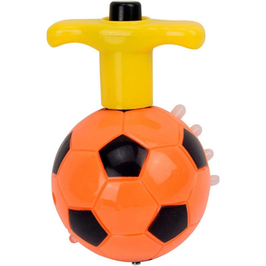 Flash Light Football Gyro Spinning Top