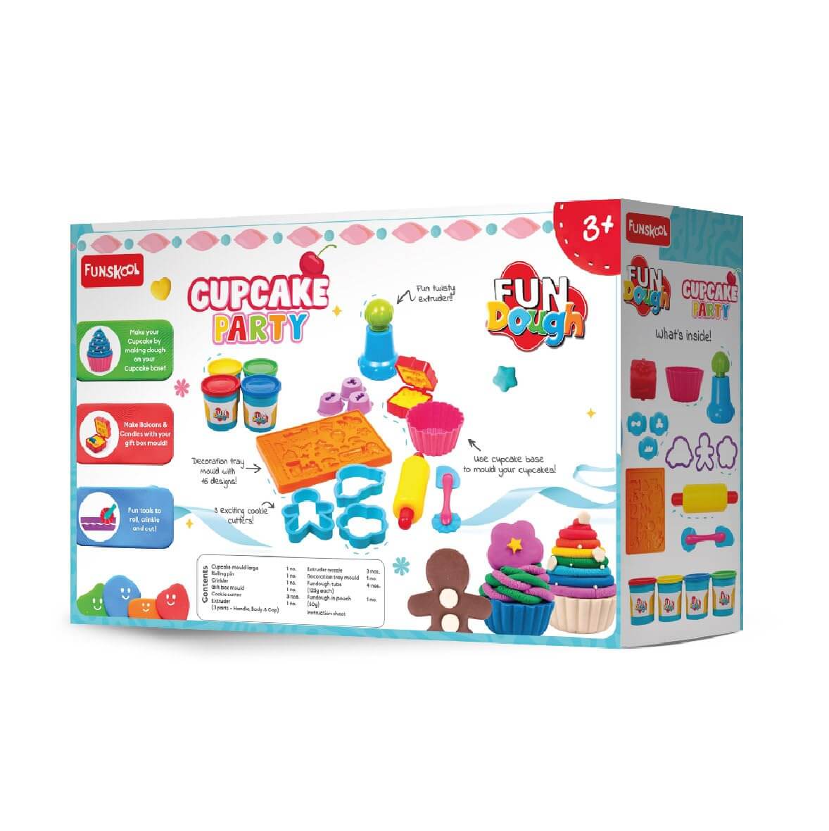 Fun Dough Cupcake & Cookie | Molds Detail