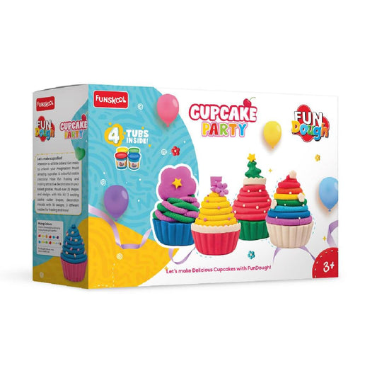 Fun Dough Cupcake & Cookie Play Set | Baking Creativity Kit