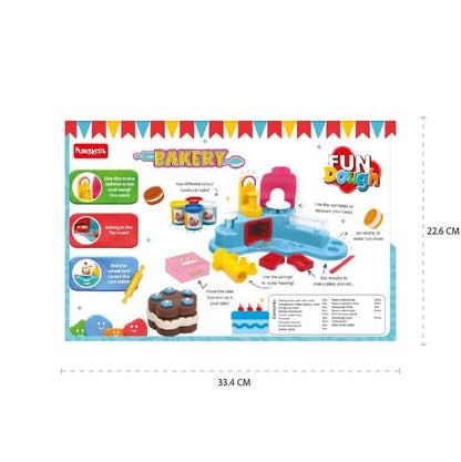 Fundough Deluxe Creative Bakery Play Set - Dough Fondant Icing Extruder Kit