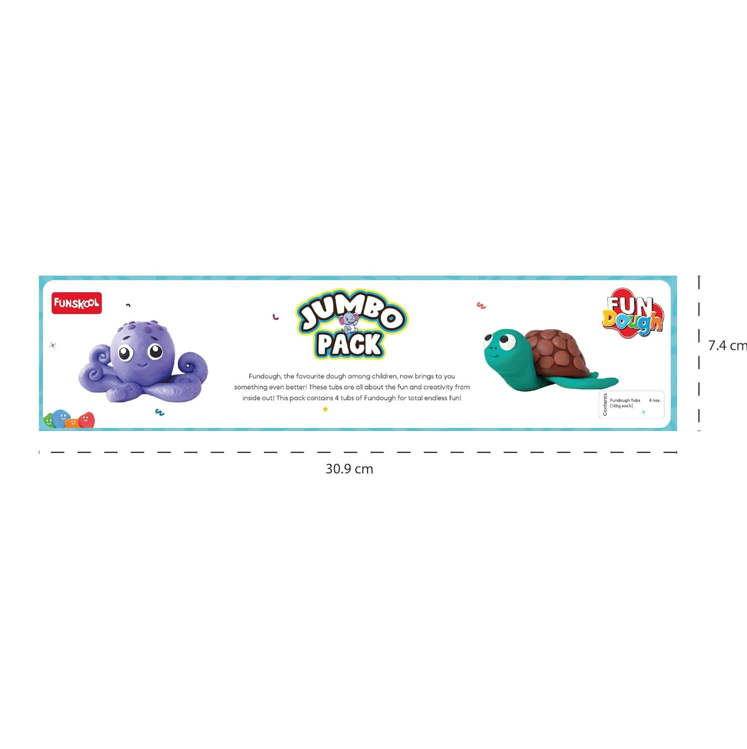 Fundough Jumbo Play Dough Pack | Child Playing