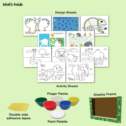 Funskool Finger Painting Set | Child Painting
