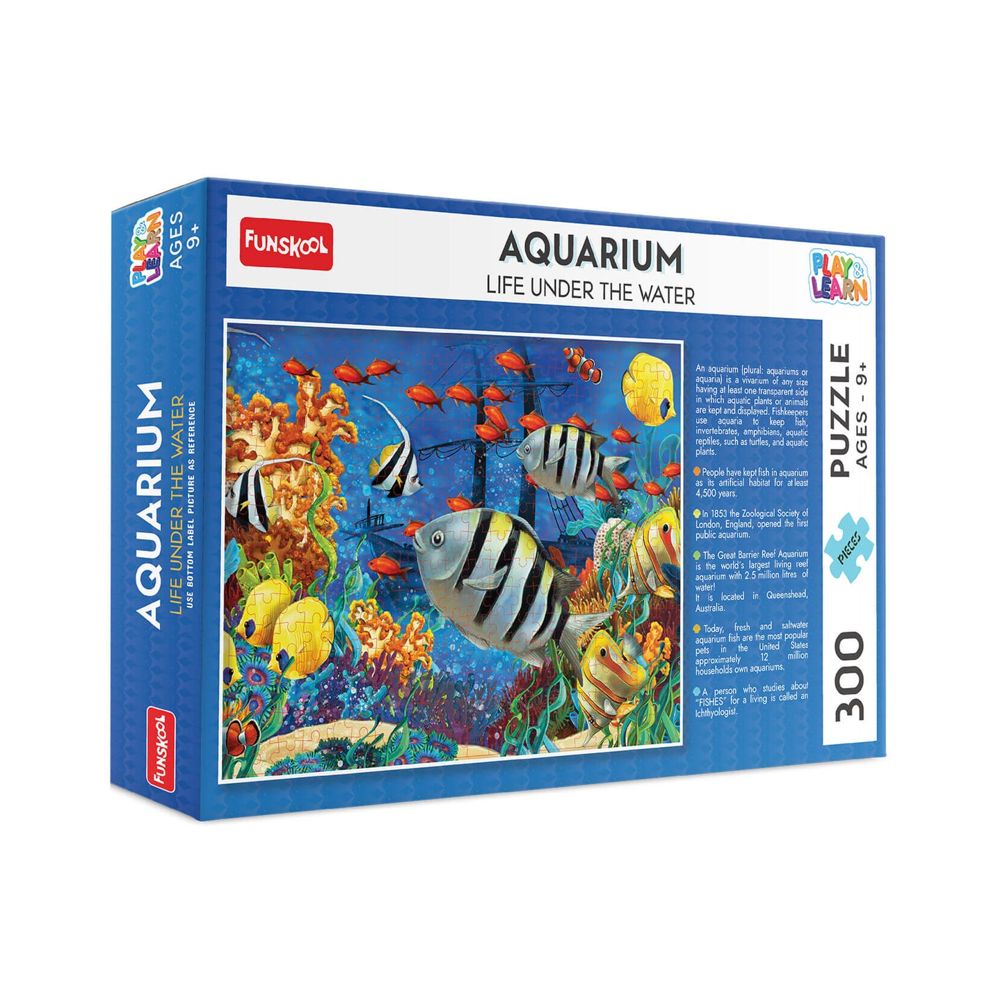 Funskool Aquarium Jigsaw | Puzzle Pieces Detail