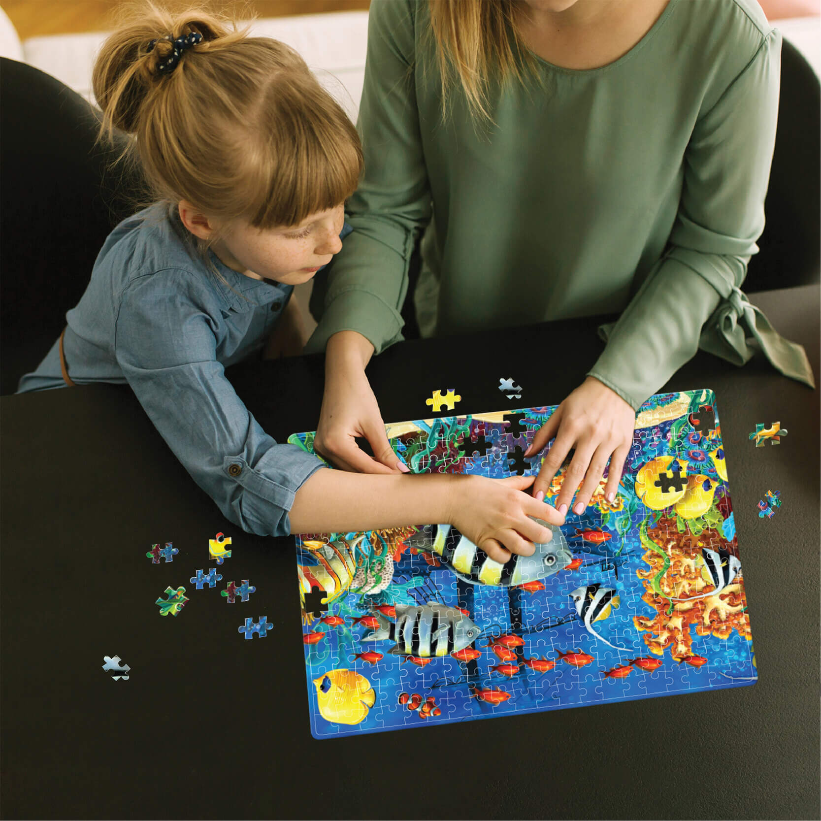 Funskool Aquarium Jigsaw | Completed Puzzle