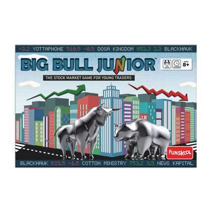 Funskool Big Bull Junior Stock Market Trading Board Game for Kids