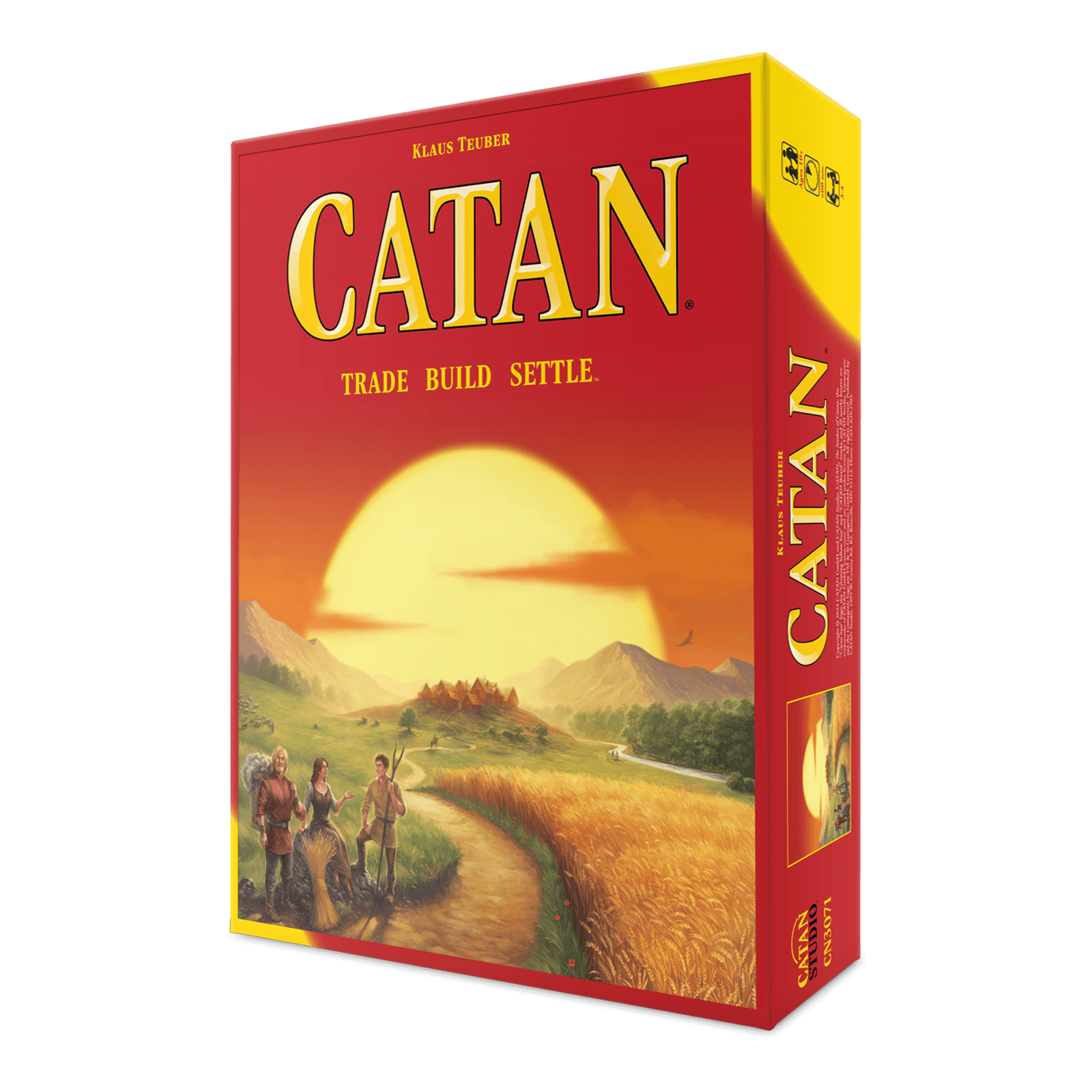 Funskool Catan | Box Left Side