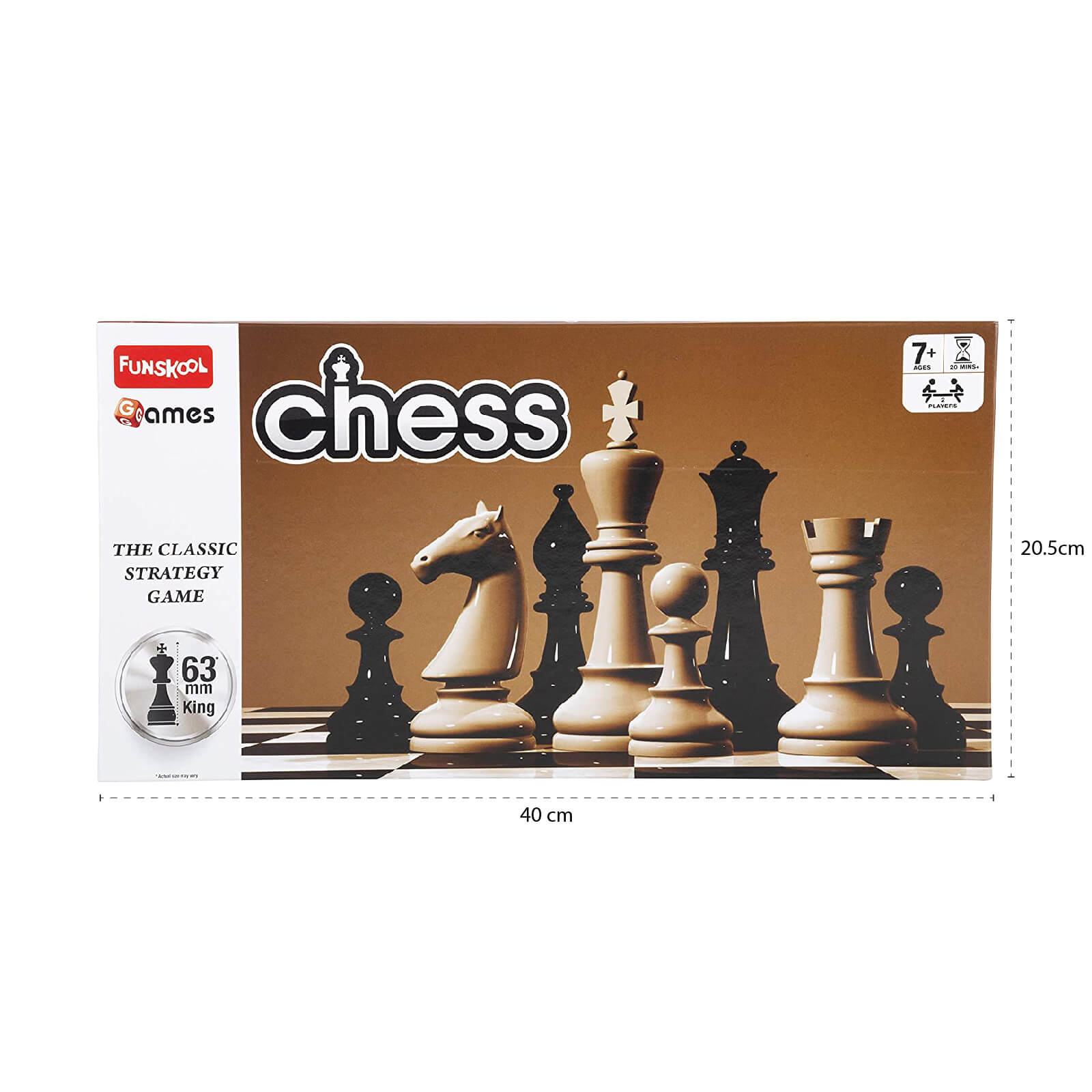 Funskool Large Piece Chess | Packaging View