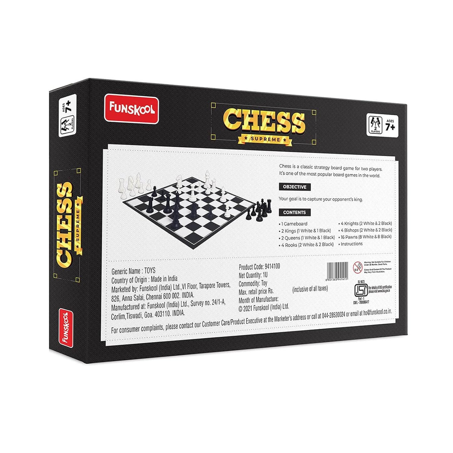 Funskool Chess Supreme | Game in Play