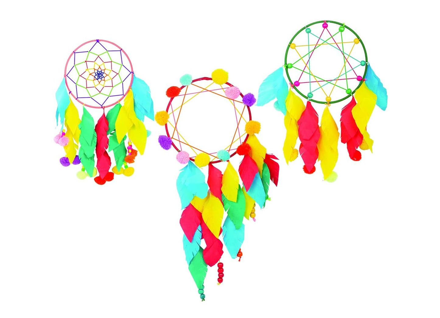 Funskool Dreamcatcher Craft Kit | Child Making Dreamcatcher
