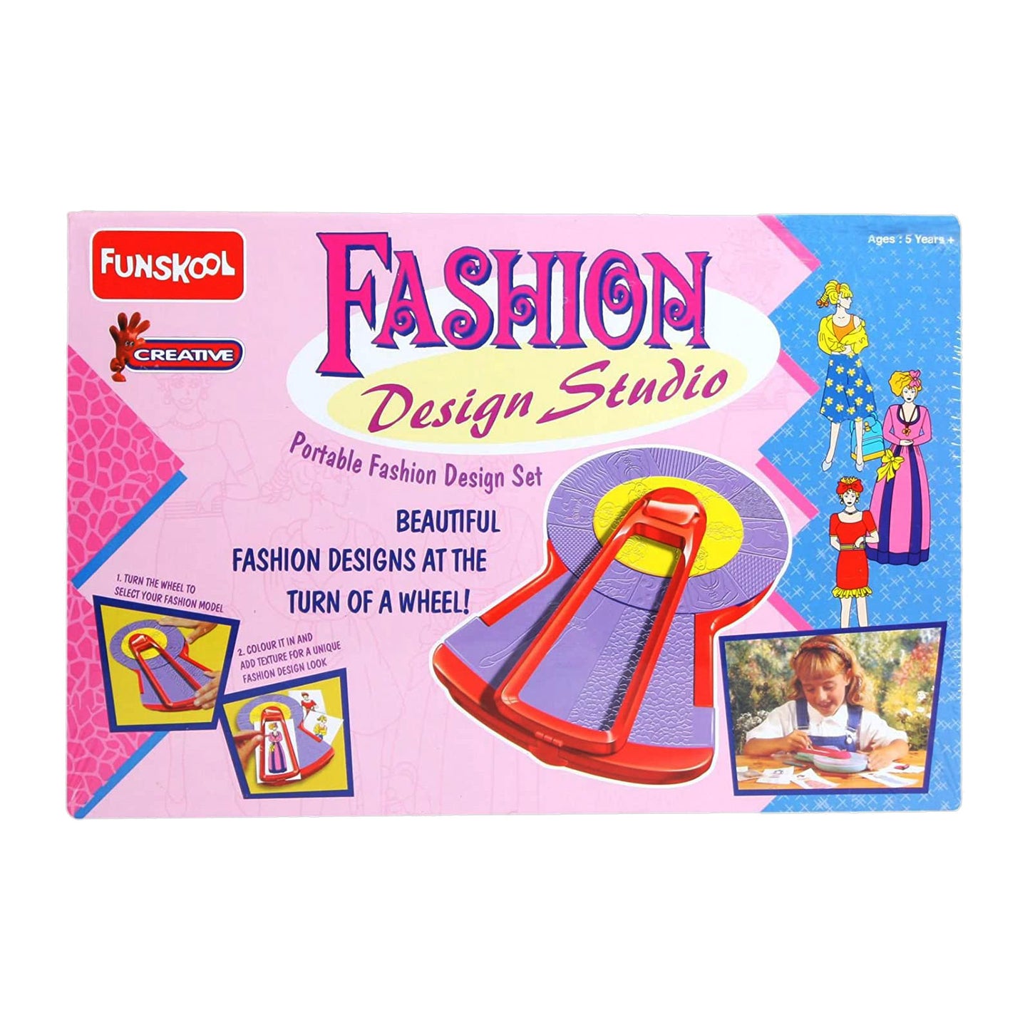 Funskool Fashion Design Studio Creative Mix and Match Style Set