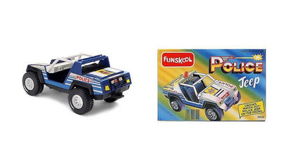 Funskool Giggles Friction Powered Police Jeep Toy For Toddlers
