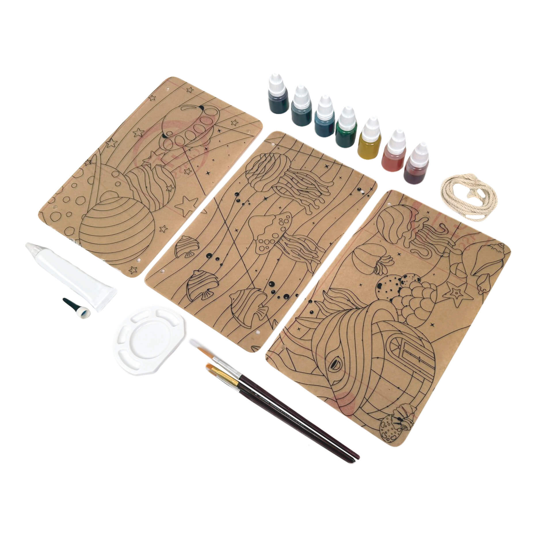 Funskool Glass Painting Deluxe | Materials Detail