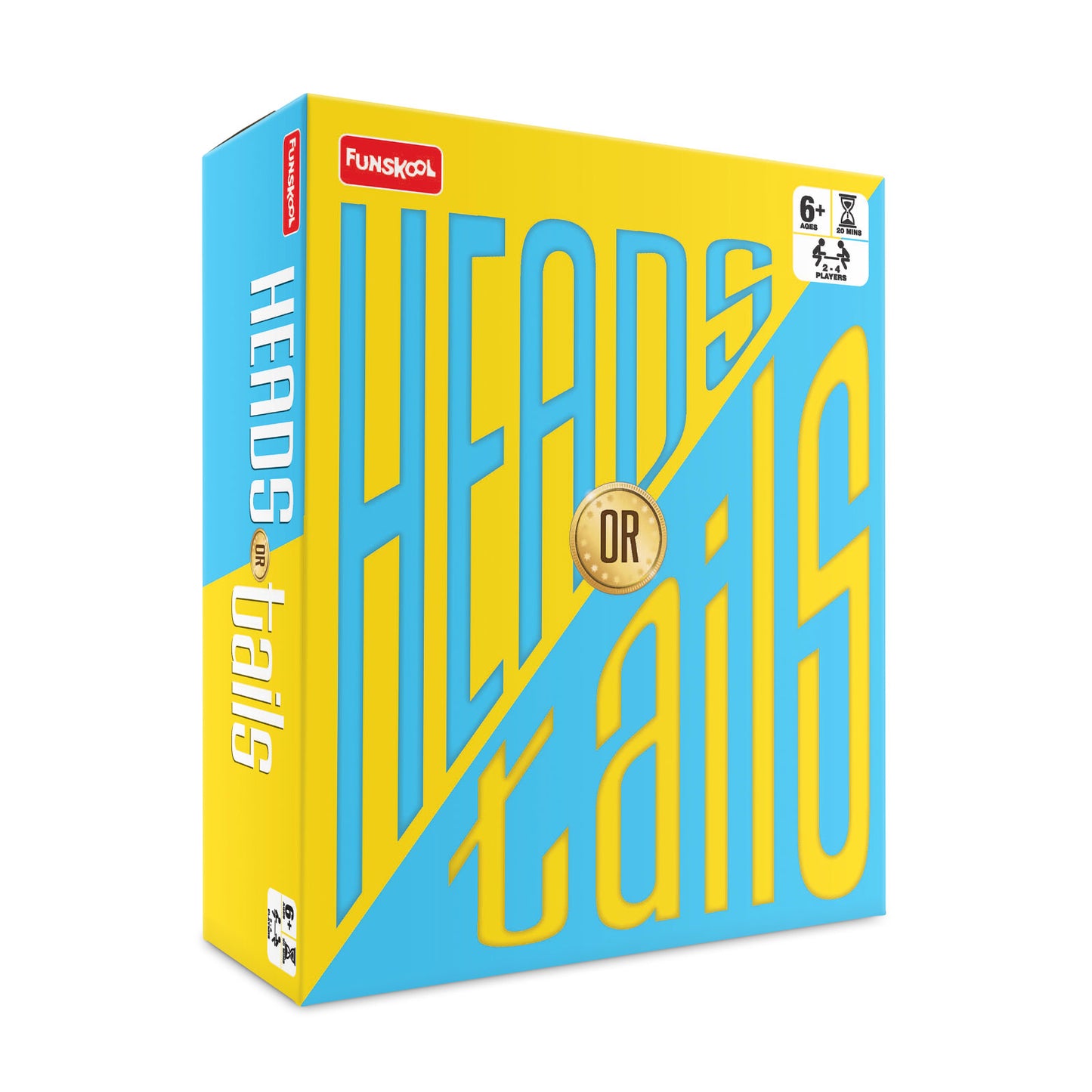 Funskool Heads or Tails Board Game | Family Coin Tossing Game