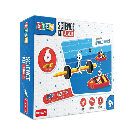 Funskool Junior Science Kit with Six Magnetic Learning Activities