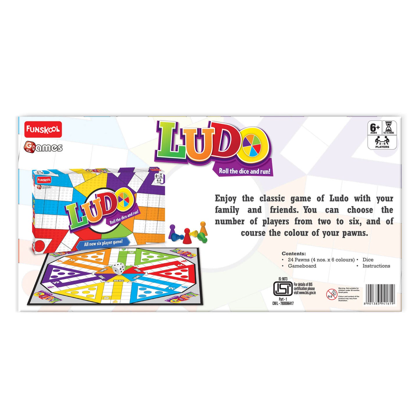 Funskool Ludo | Game in Play