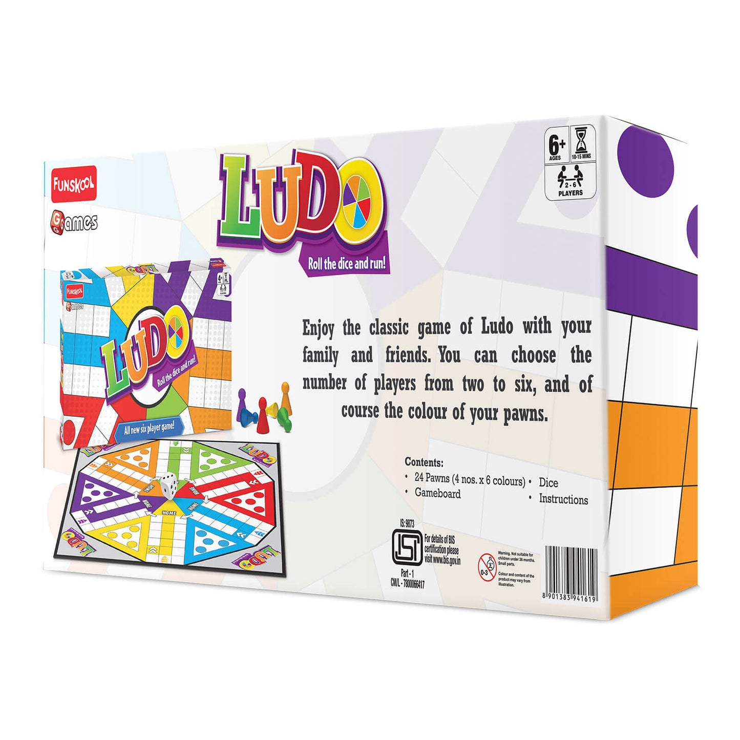 Funskool Ludo | Family Playing