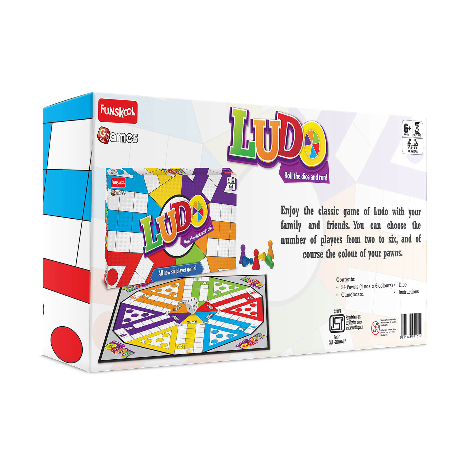 Funskool Ludo | Packaging View