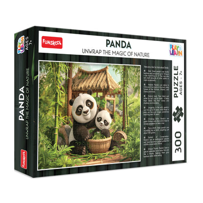 Funskool Panda Jigsaw | Puzzle Pieces Detail
