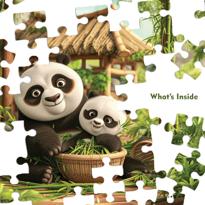 Funskool Panda Jigsaw | Completed Puzzle