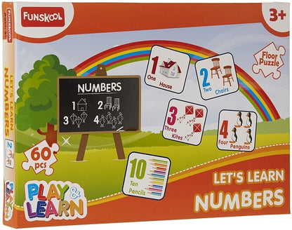 Funskool Play and Learn Numbers Flash Cards | Educational