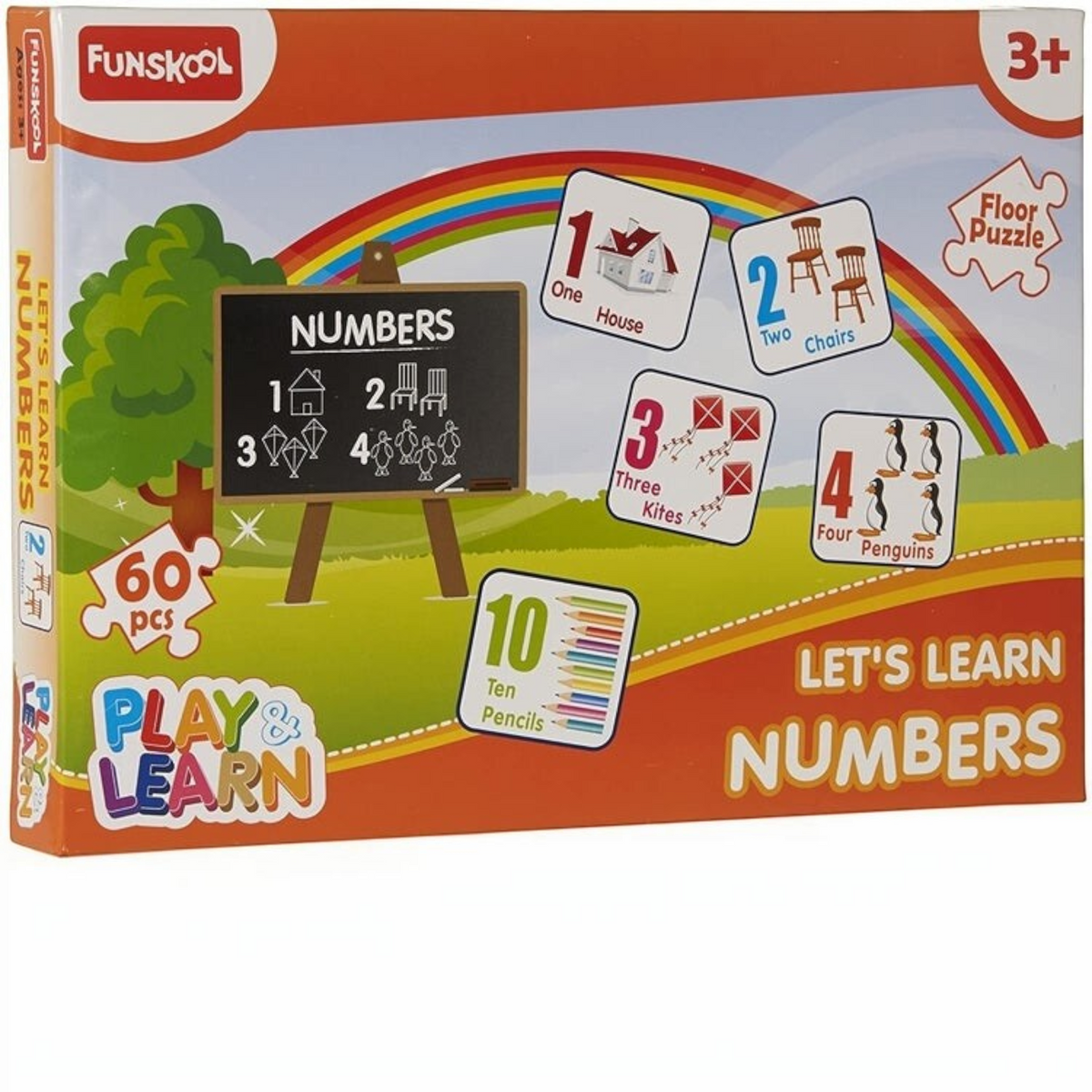 Funskool Play and Learn Numbers Flash Cards | Educational