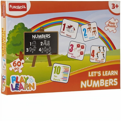Funskool Play and Learn Numbers Flash Cards | Educational